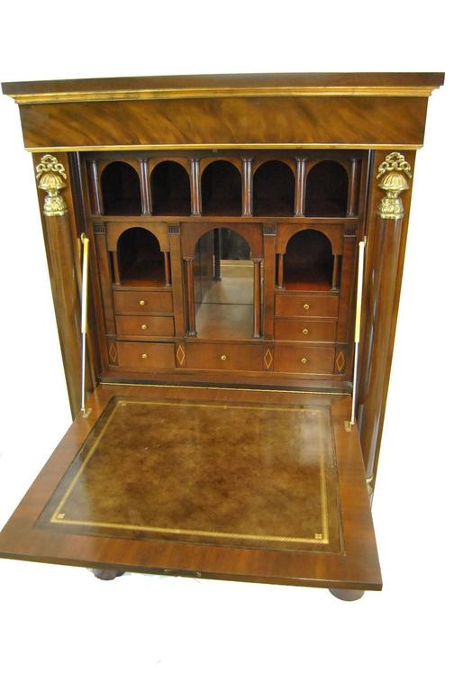 Baker Signature Empire Style Drop Front Desk / Secretary with