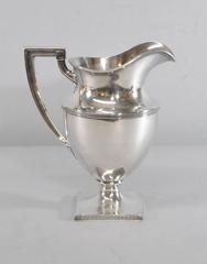 Sterling Silver four Pint Water Pitcher, Etruscan by Gorham
