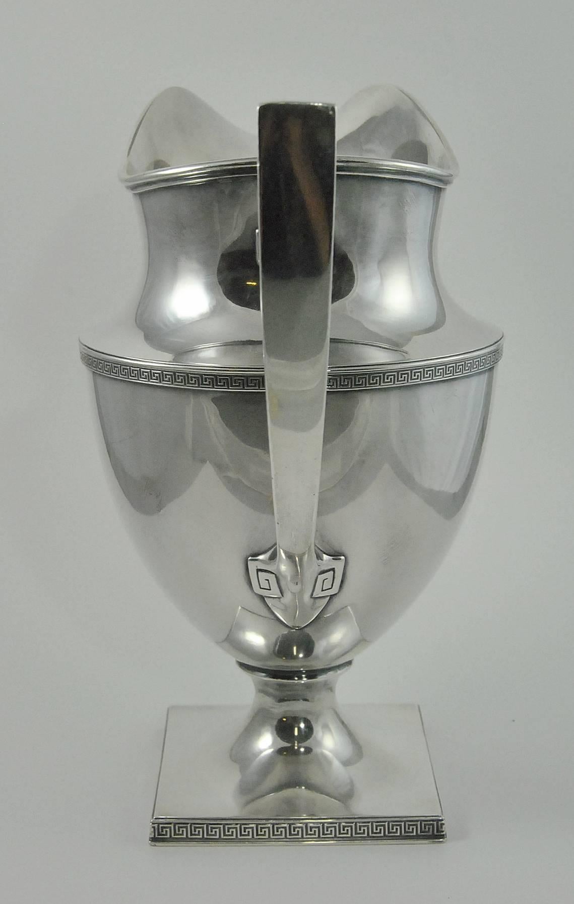 gorham sterling silver water pitcher