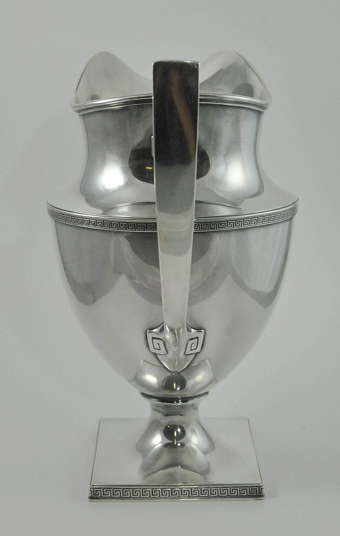 gorham sterling silver water pitcher