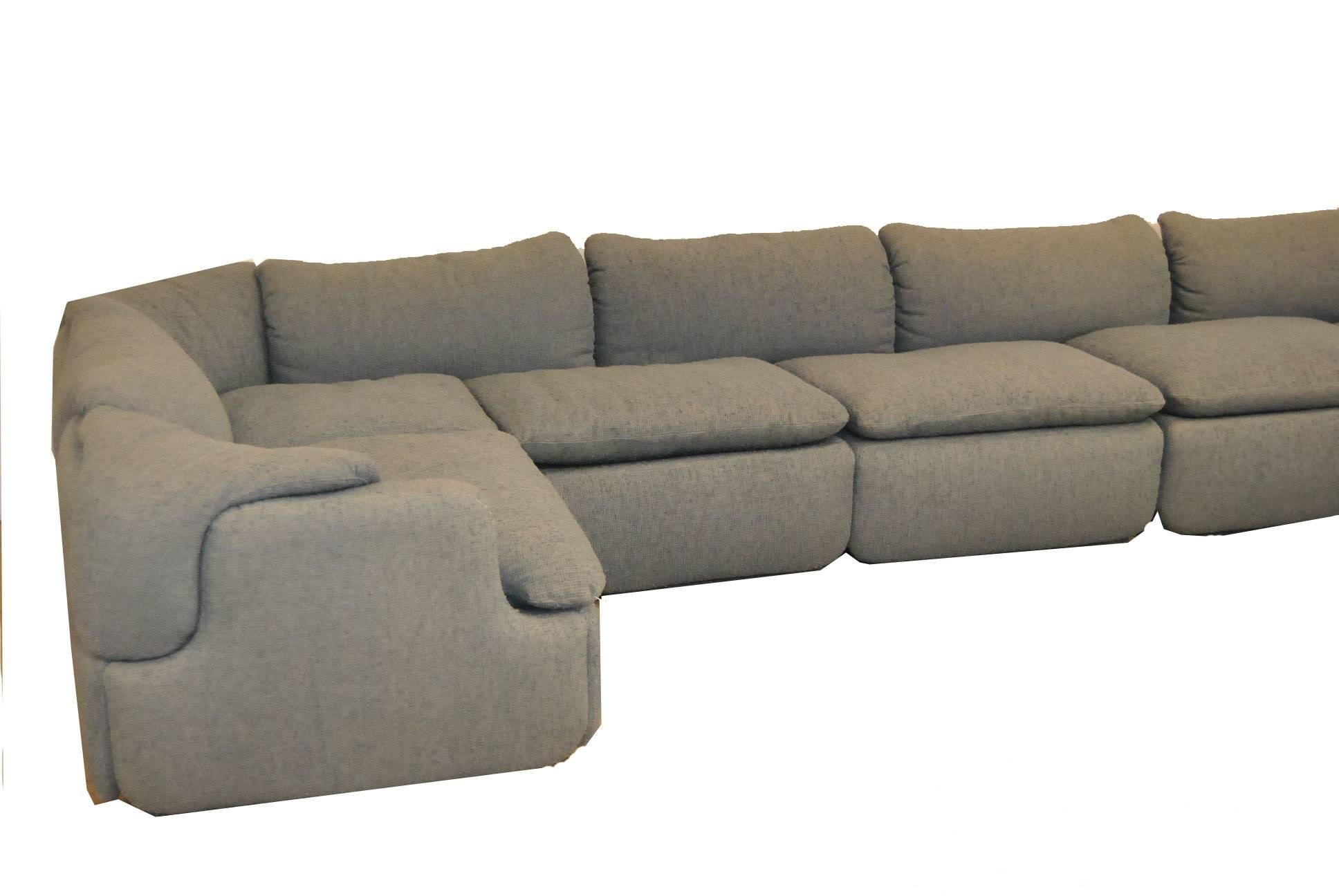 rearrangeable modular sofa