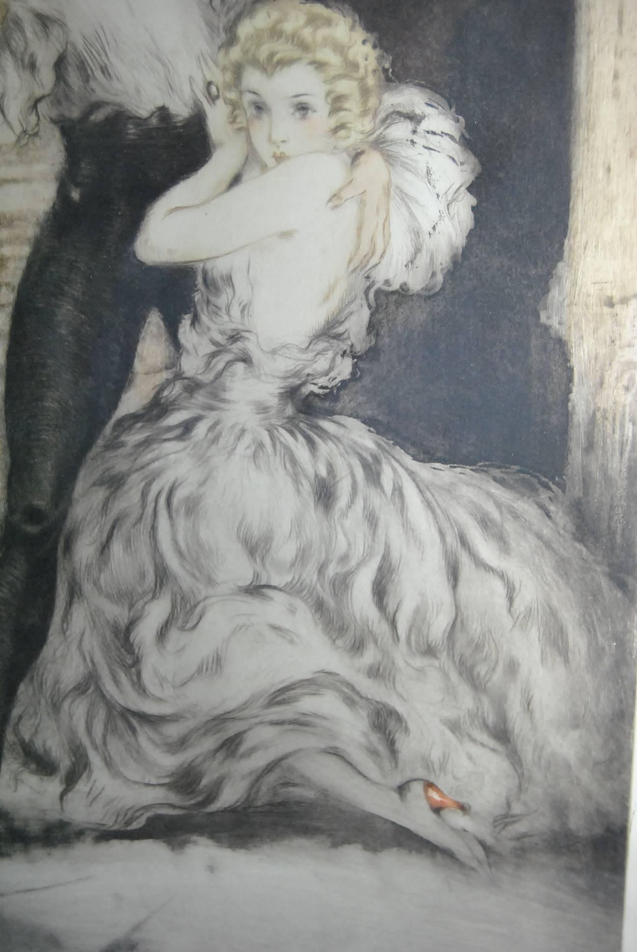 louis icart etchings for sale