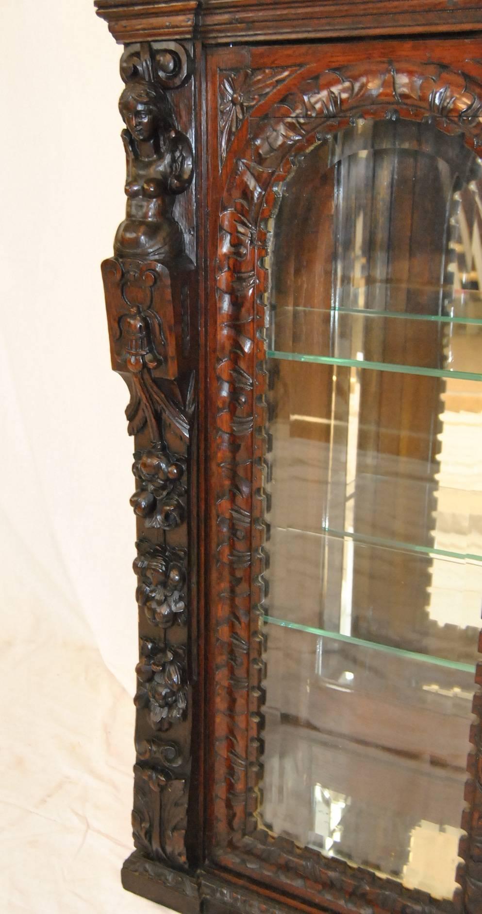 gothic display cabinet