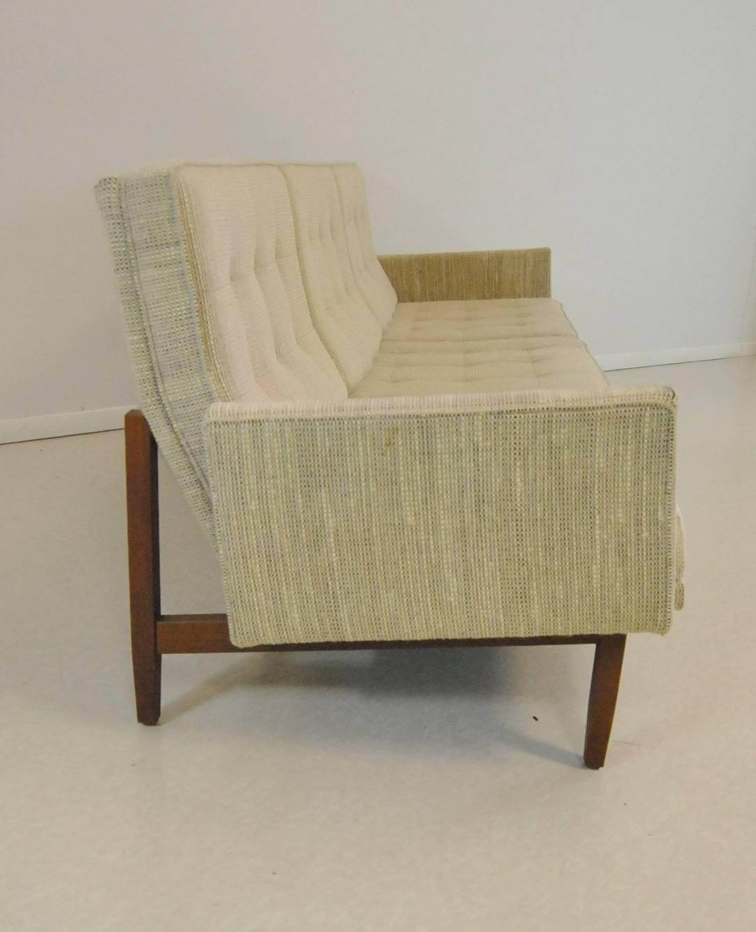 20th Century Early Florence Knoll Walnut 