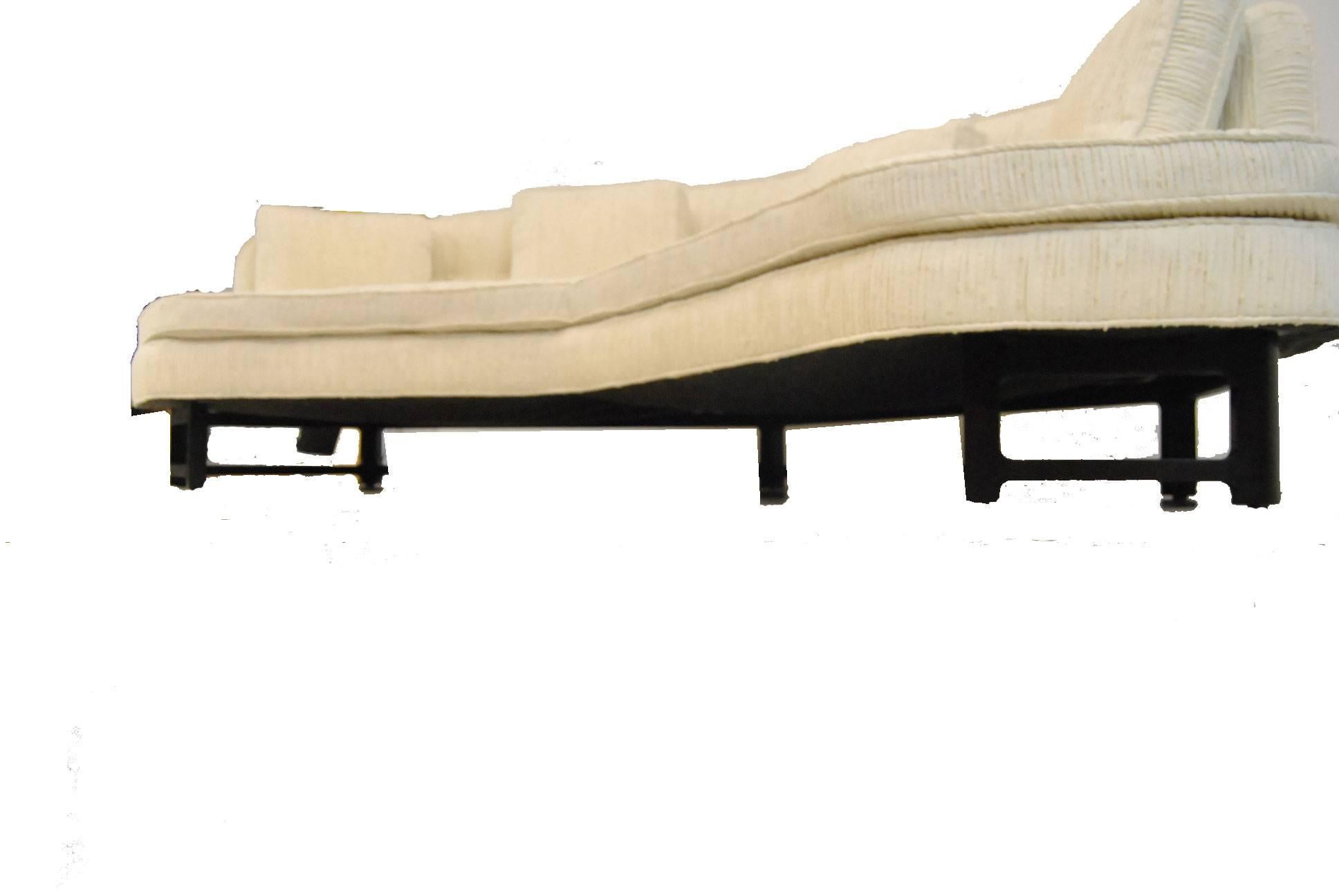 Mid-Century Modern Angular Janus Collection Sofa by Edward Wormley for Dunbar Furniture