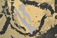 "Macro" Signed and Numbered 2/35 Litho by Pierre Alechinsky, 1967