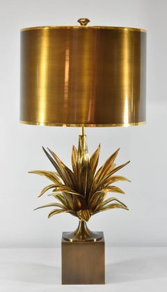Charles Paris "Agave a Gorge" Table Lamp