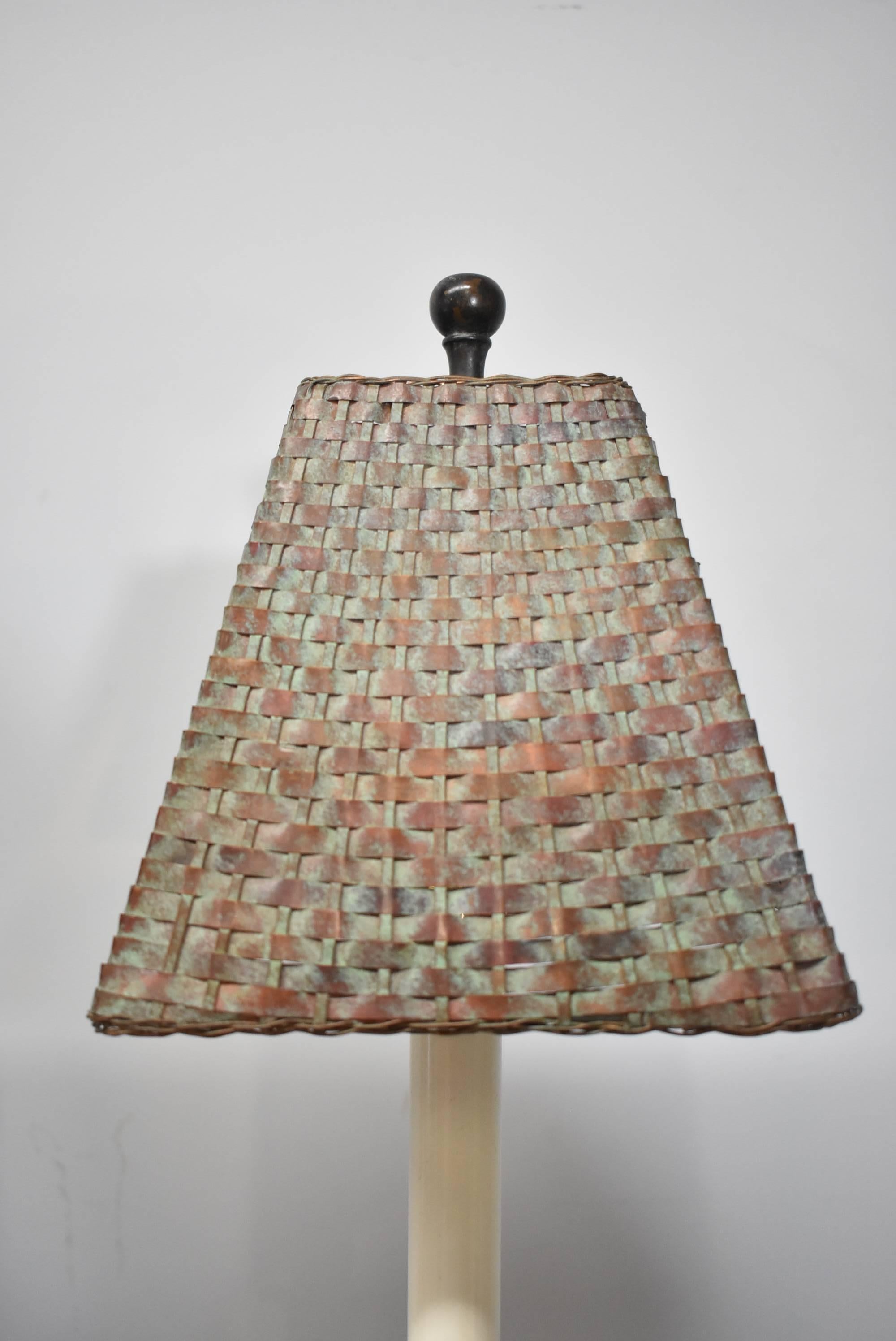 copper buffet lamps