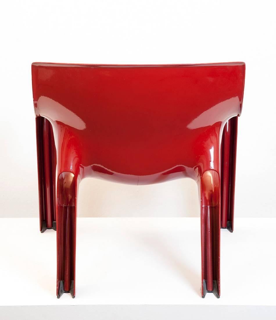Italian Lounge Chair 'Vicario' by Vico Magistretti for Artemide For Sale