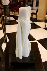 Abstract White Carrara Marble Sculpture by Pablo Atchugarry, Late 20th Century