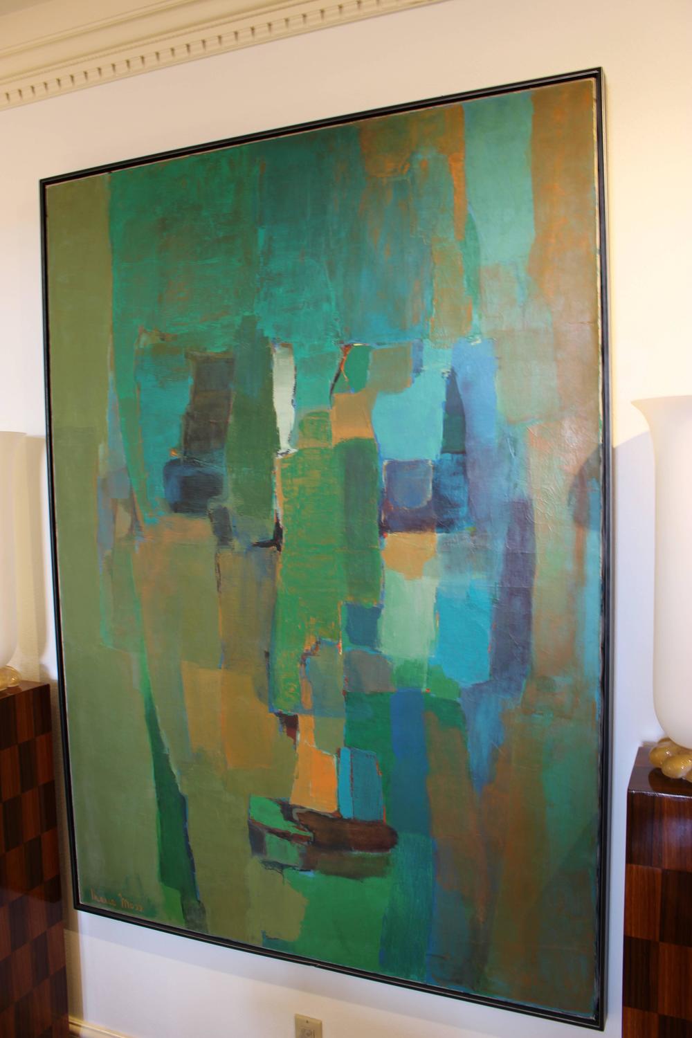 Modern Abstract Painting Of A Womans Face For Sale At 1stdibs