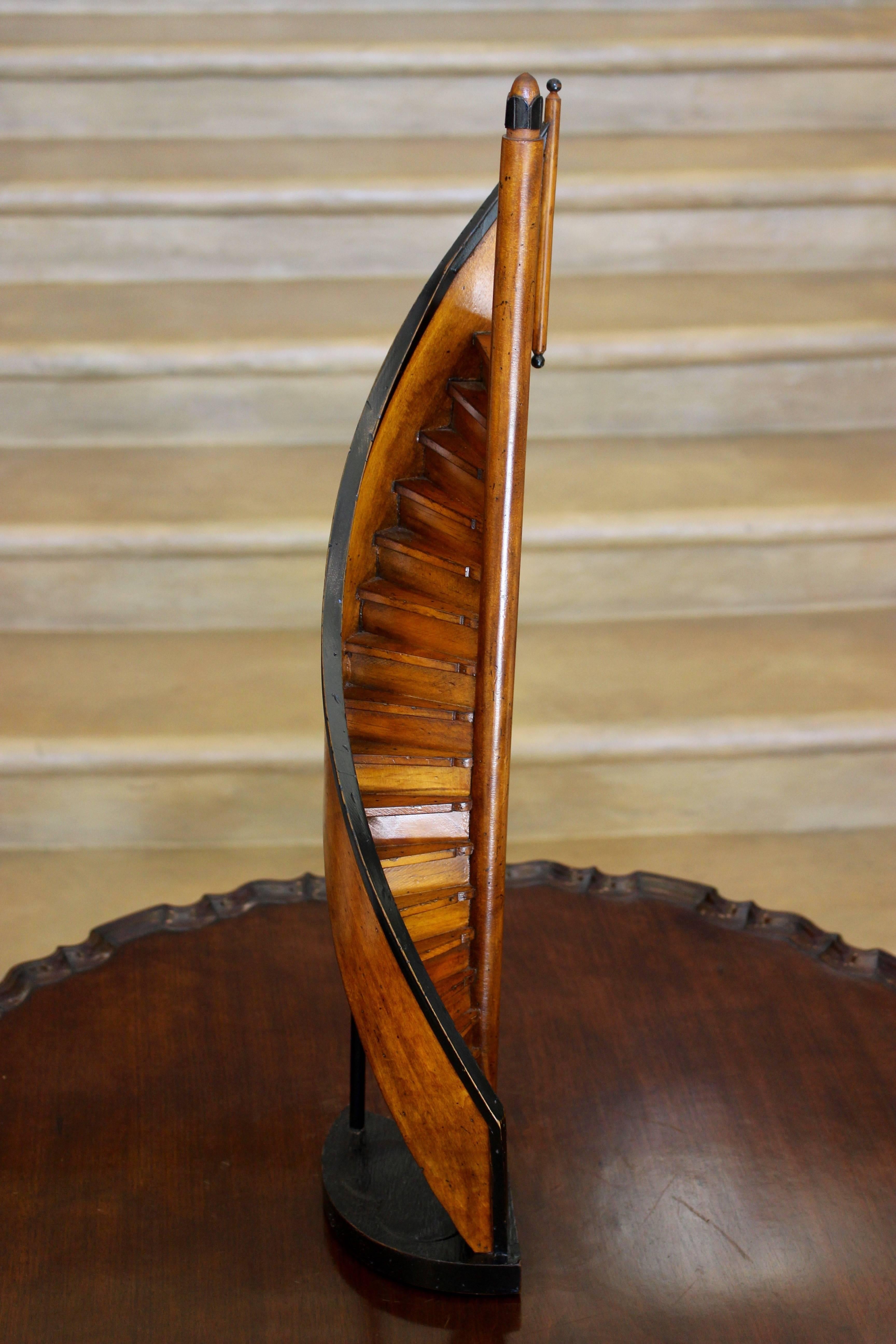 19th Century Miniature Spiral Staircase