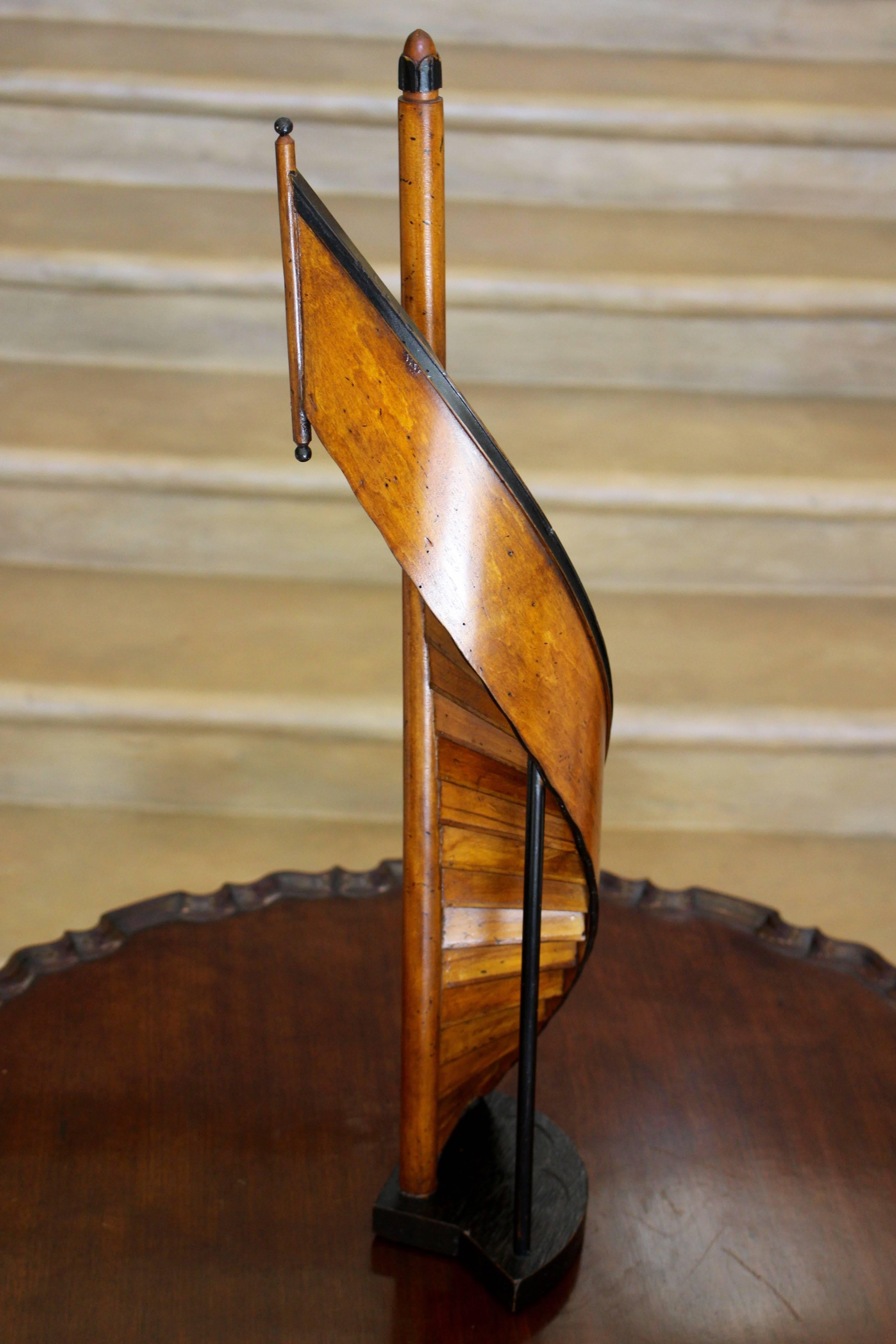 Miniature Spiral Staircase In Excellent Condition In Palm Desert, CA