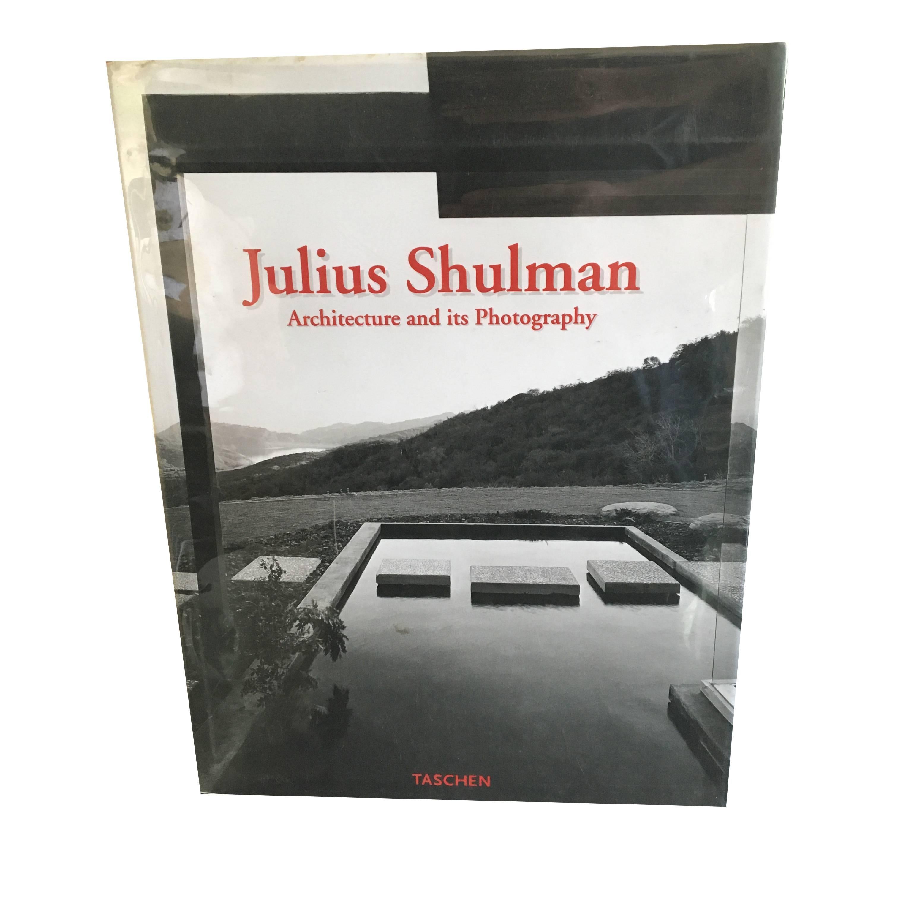 Signed Julius Shulman Architecture and It's Photography Book