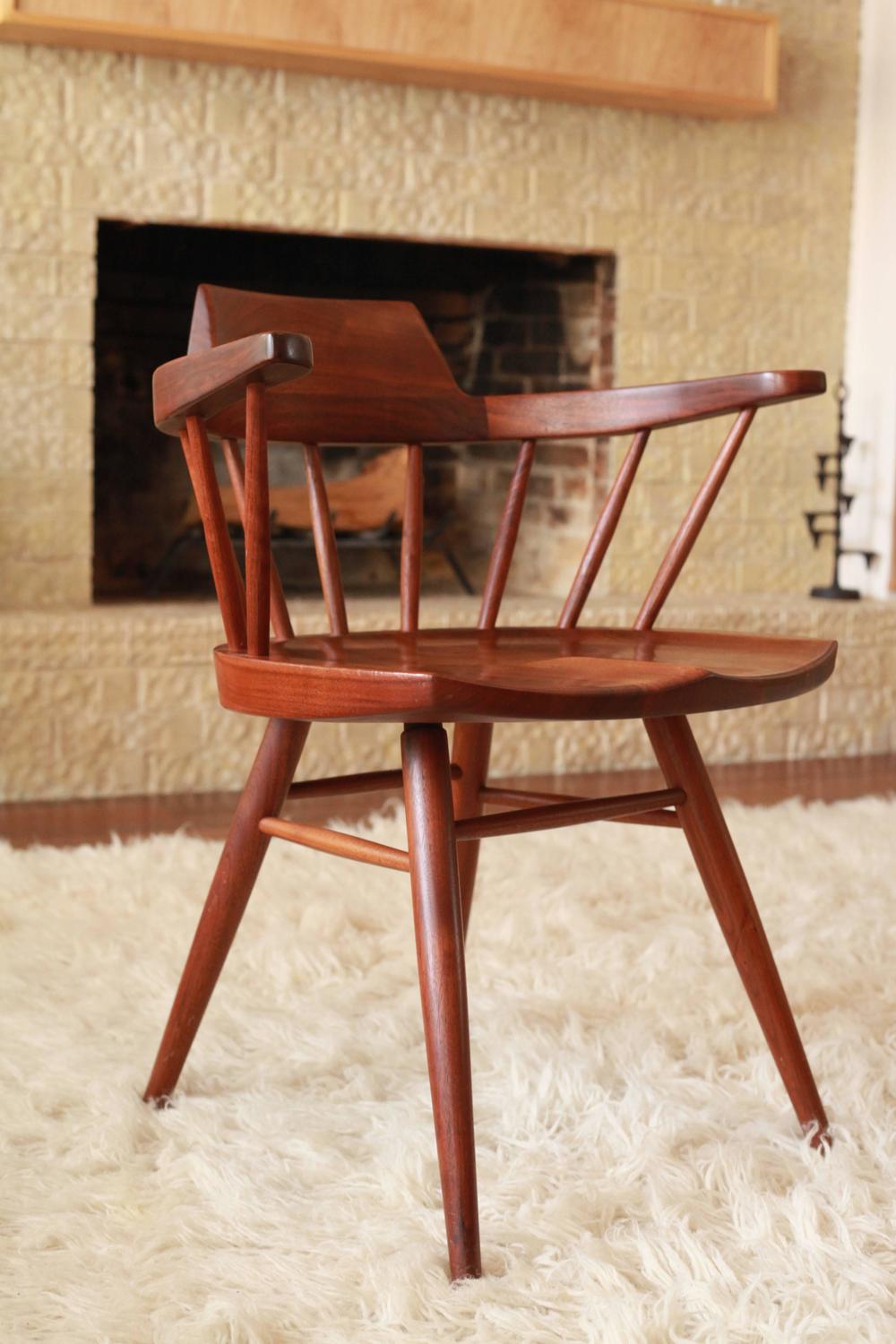Nakashima Studio Captains Chair For Sale at 1stdibs