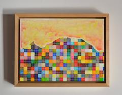 Abstract Oil and Ink Painting by Robert Katkowski, 2012