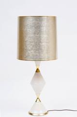 Porcelain Table Lamp by Gerald Thurston for Lightolier, 1950s