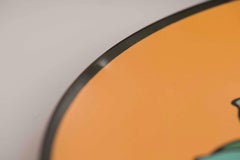 Signed Peter Max Glass Plate