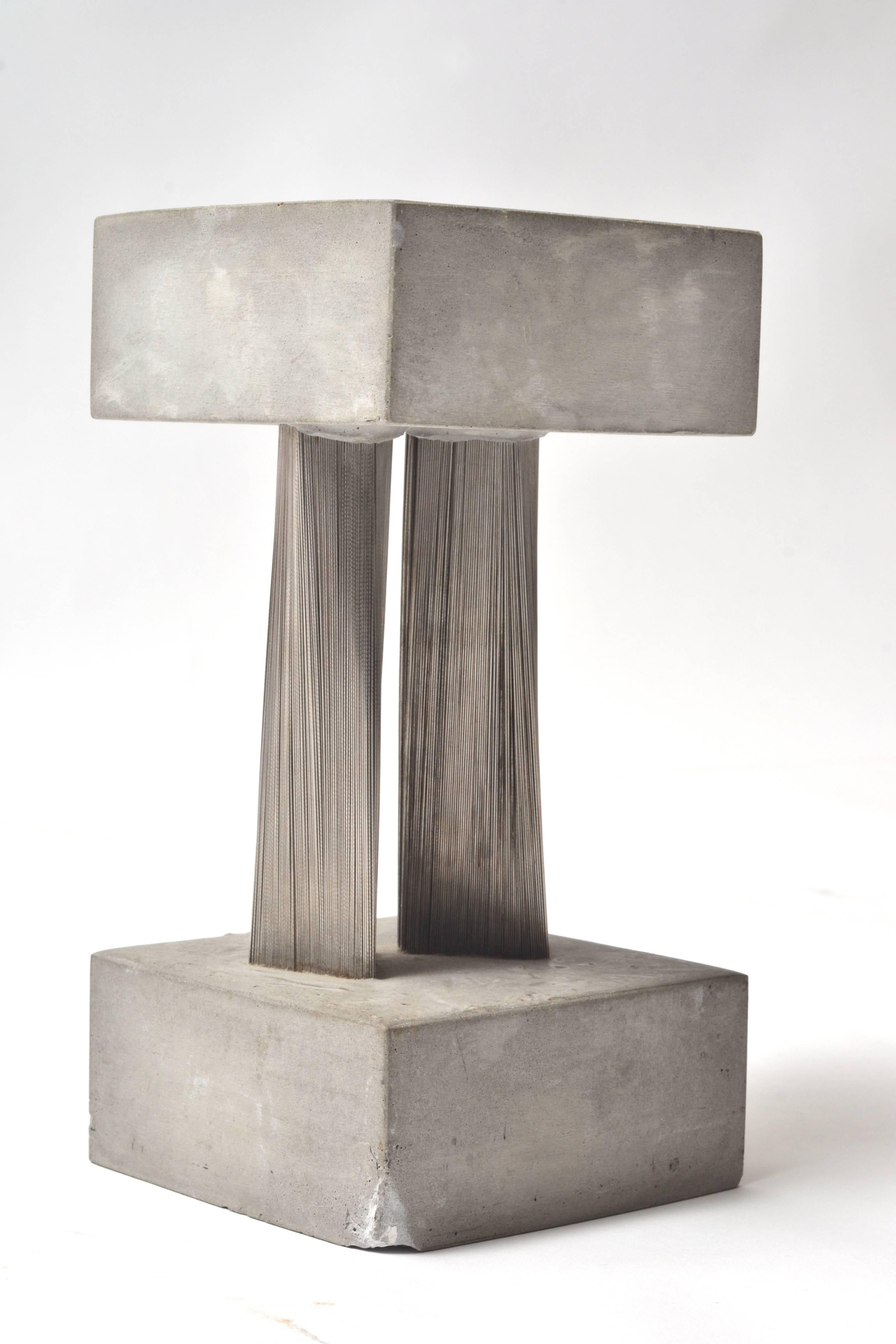 Harry Bertoia Steel Wire and Gypsum Form Sculpture, 1960s 1