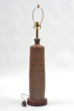 Stephen Polchert Ceramic Lamp, 1961