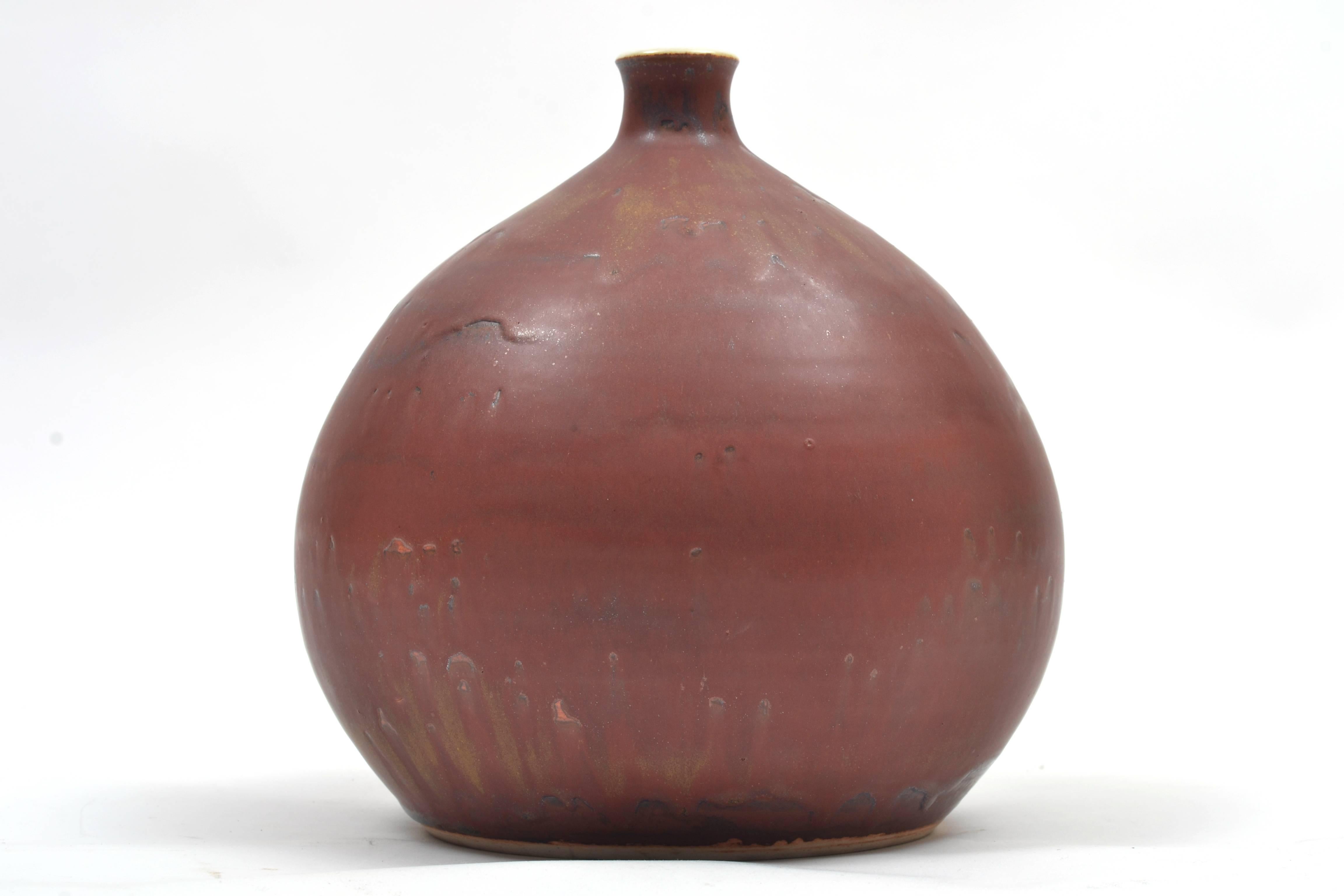 Mid-Century Modern Stephen Polchert Ceramic Vase, 1950 For Sale