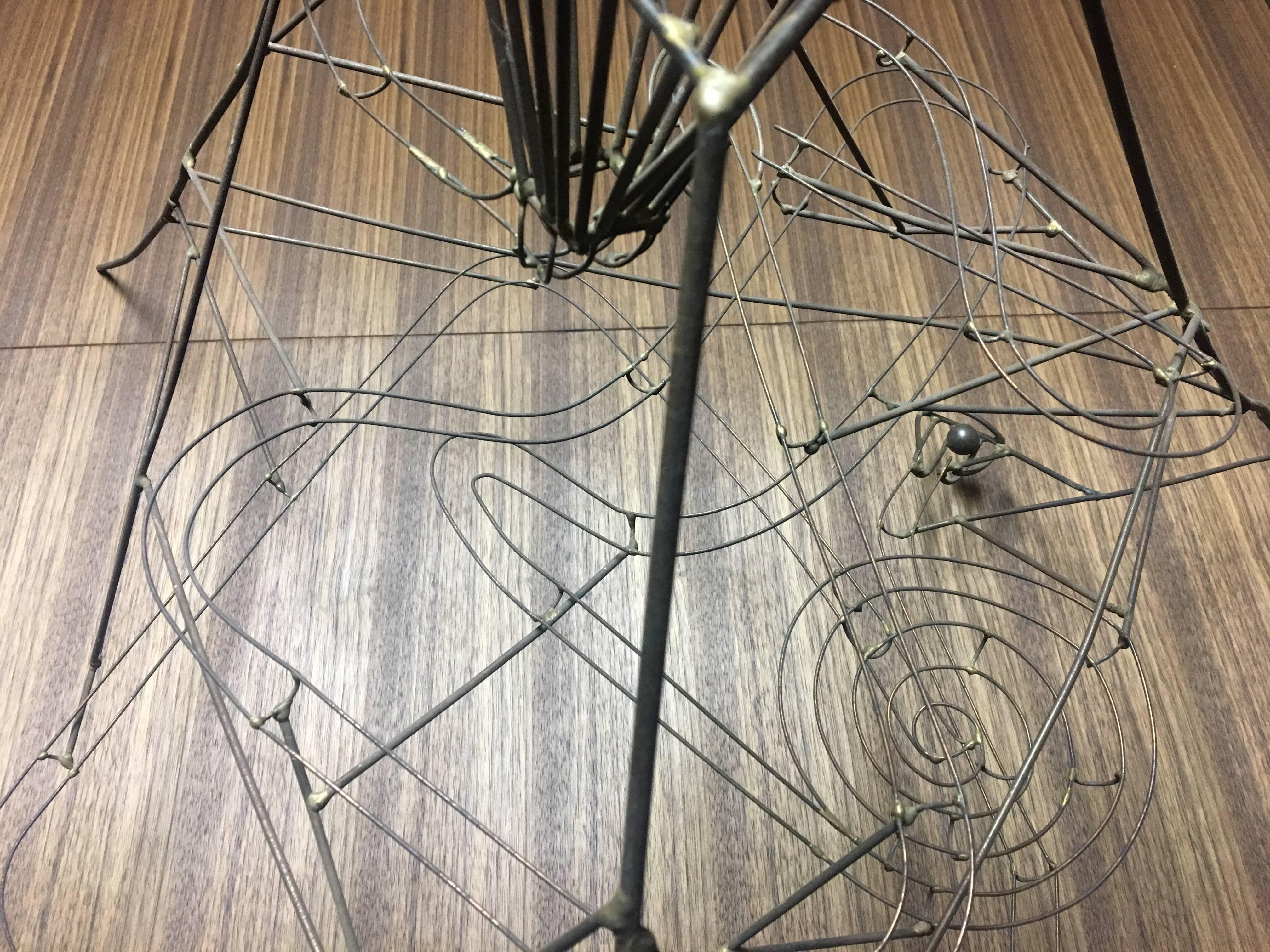 Metal Wire Rolling Ball Sculpture at 1stDibs rolling