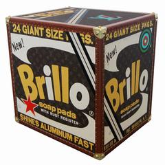 Debased Brillo by Charles Lutz Louis Vuitton Trunk Sculpture Andy Warhol