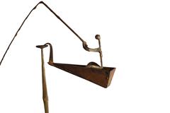Antique Square Cut Nail Sculpture by Henry Burstynowicz