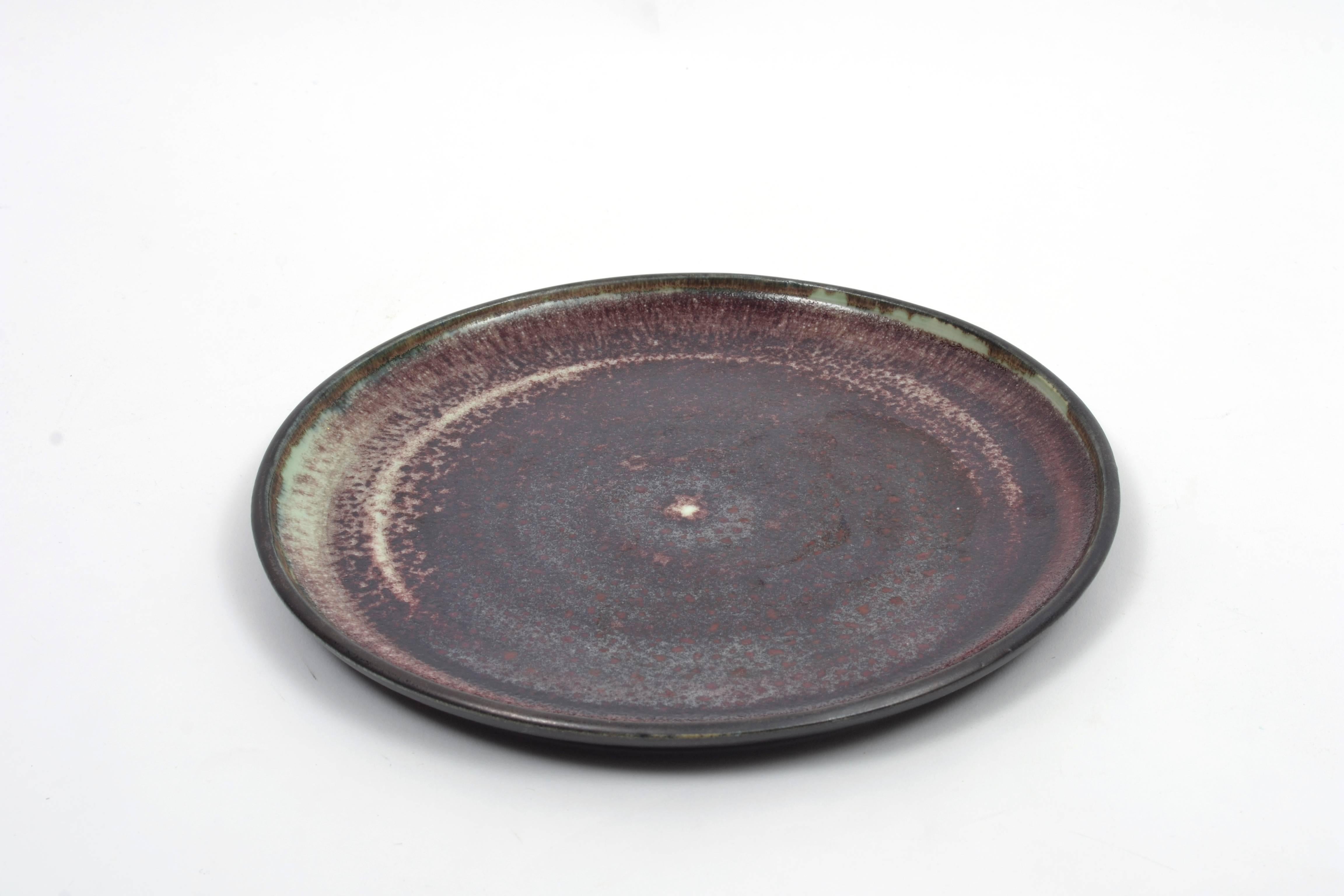 Stephen Polchert Ceramic Plate For Sale 4