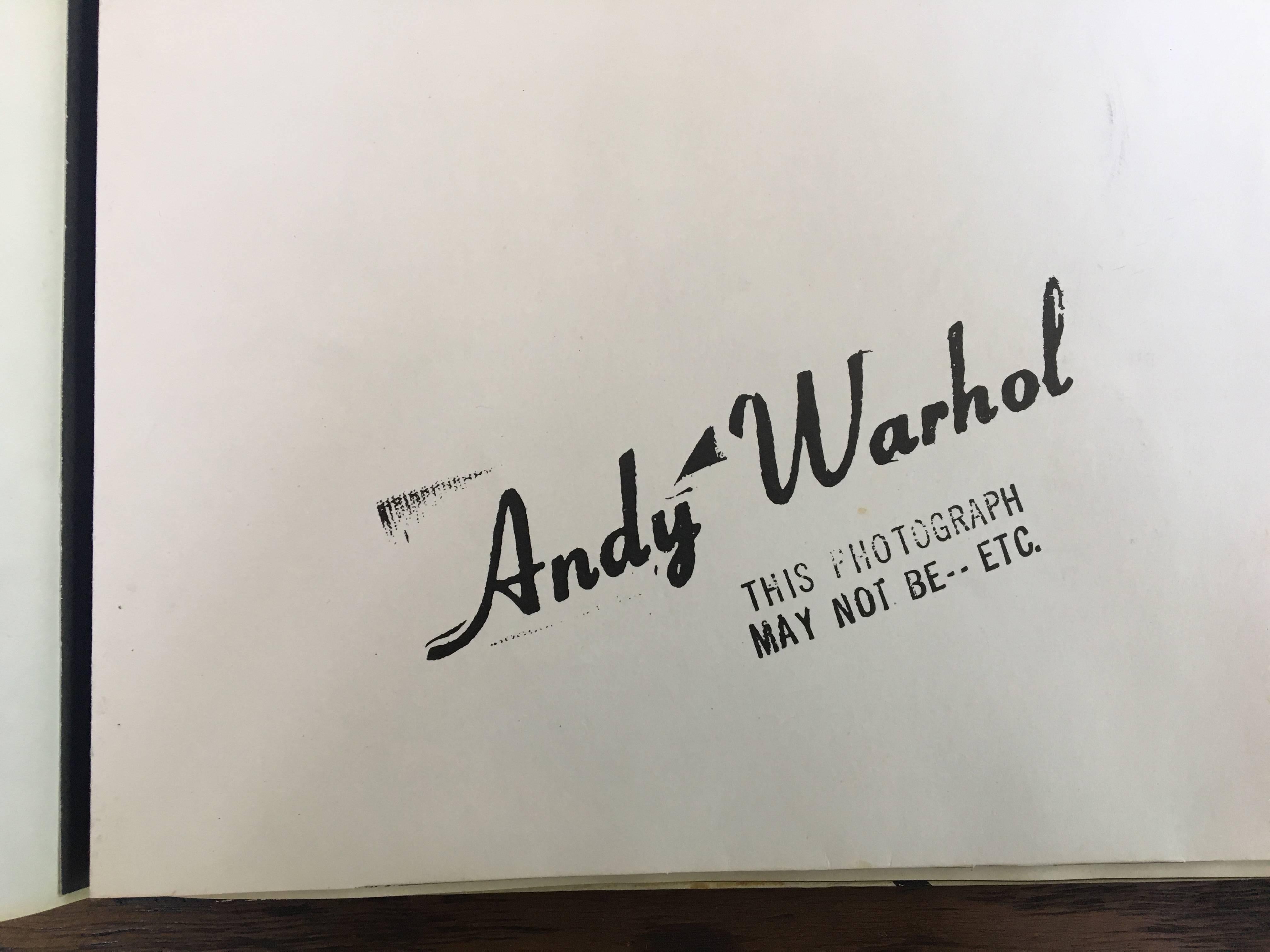 Rare Hardback Andy Warhol Index Book Brillo Hologram In Good Condition In Pittsburgh, PA