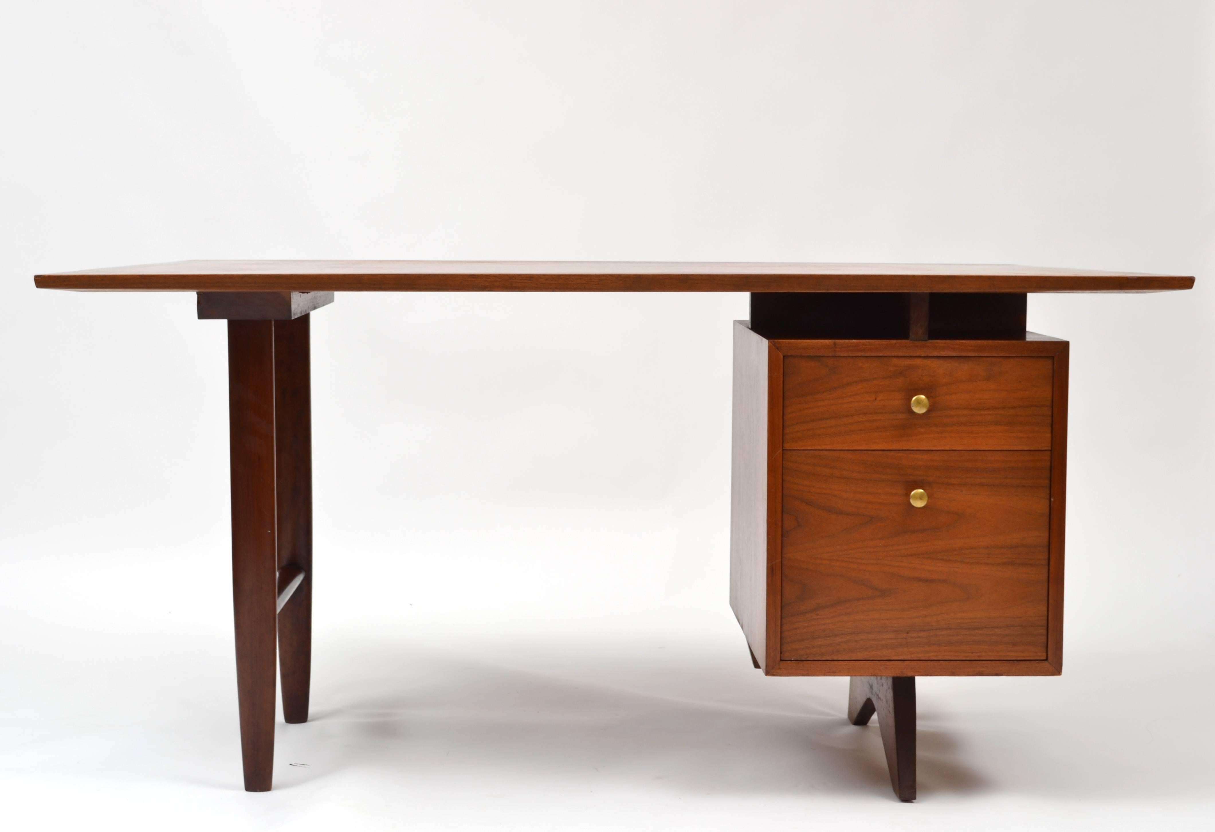 Mid-Century Modern George Nakashima Origins Desk for Widdicomb