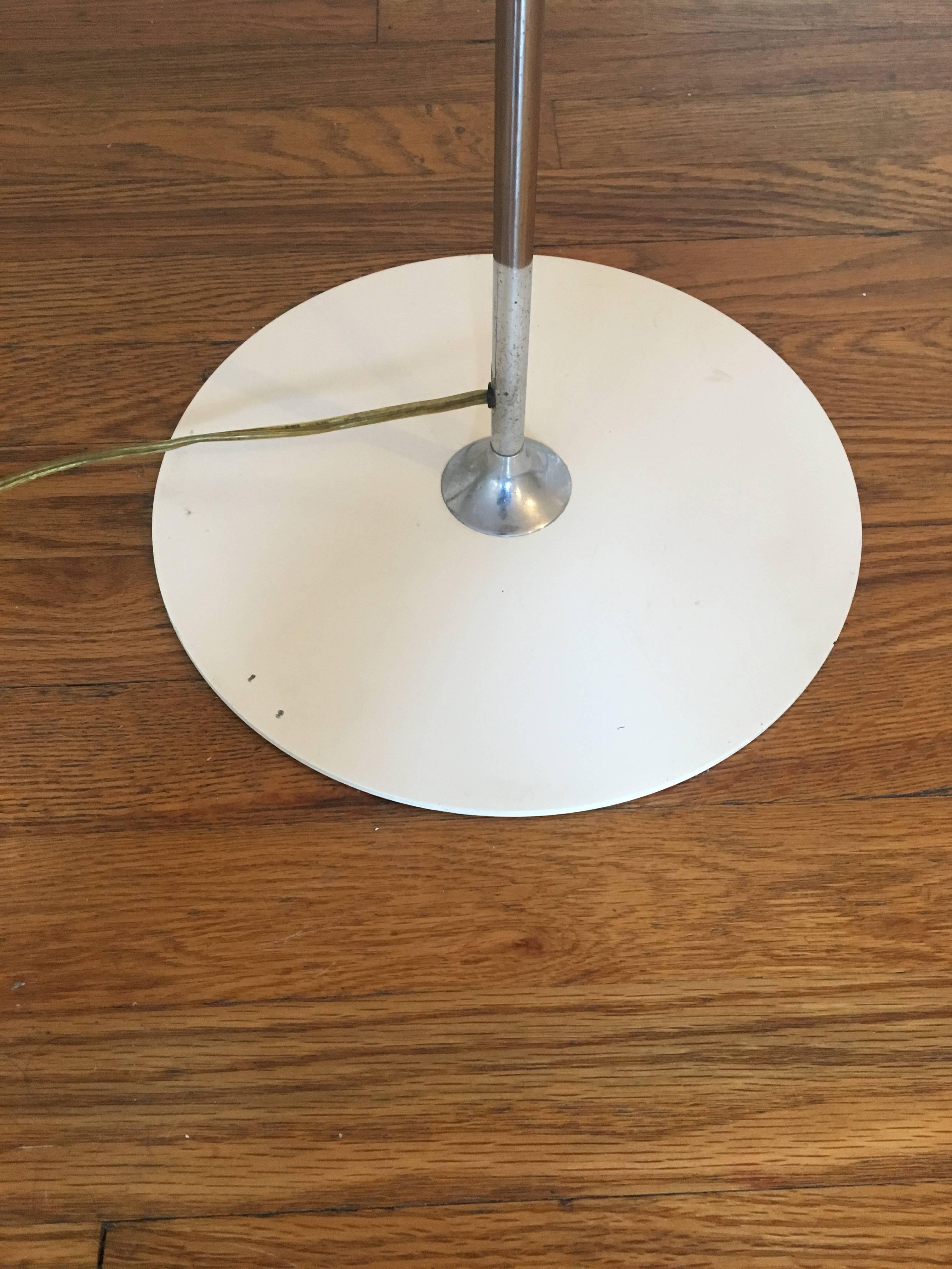 Mid-Century Modern Poul Henningsen Style Table Lamp by Sonneman For Sale