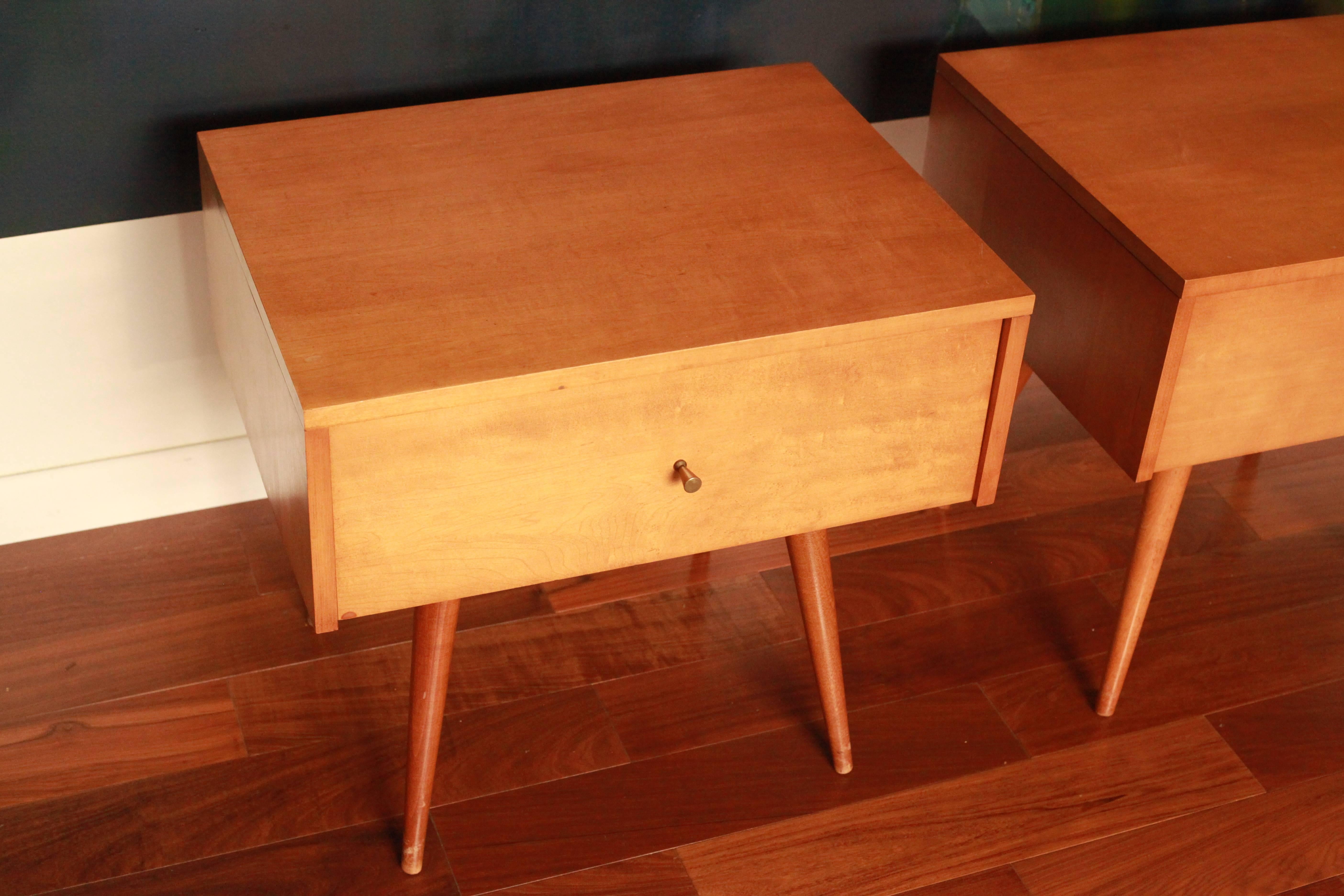 Mid-Century Modern Paul McCobb Planner Group Nightstands In Good Condition In Pittsburgh, PA