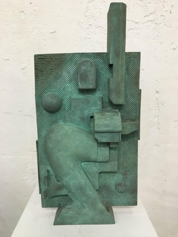 Bronze Cast Wall Sculpture by Artist Michael Walsh For Sale at 1stDibs