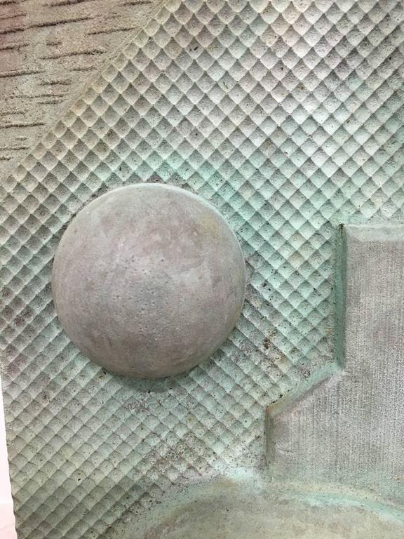 Bronze Cast Wall Sculpture by Artist Michael Walsh For Sale at 1stDibs