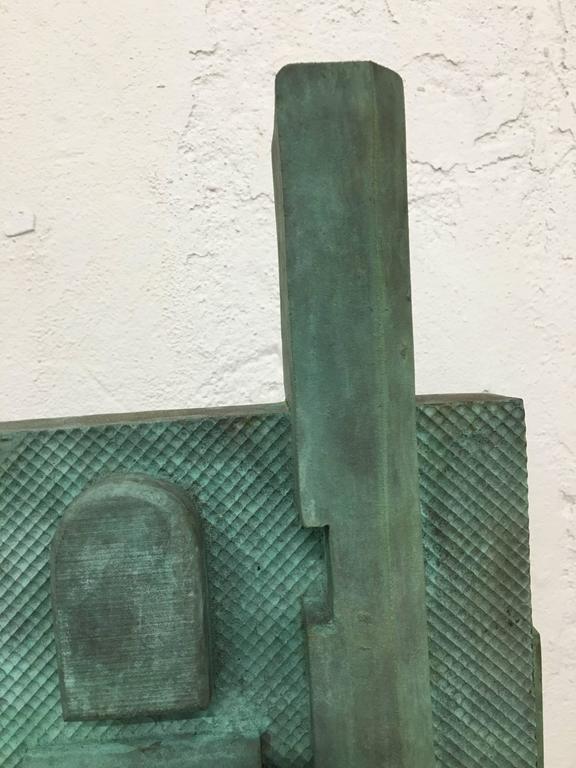 Bronze Cast Wall Sculpture by Artist Michael Walsh For Sale at 1stDibs