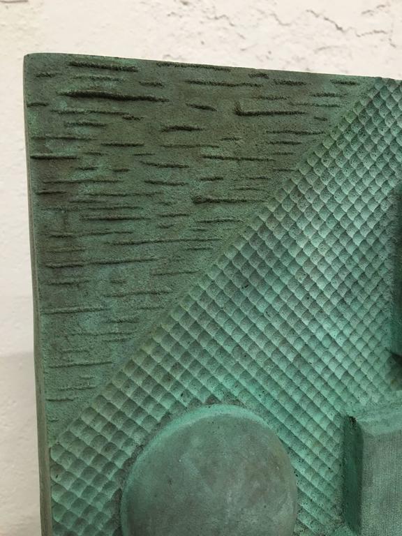 Bronze Cast Wall Sculpture by Artist Michael Walsh For Sale at 1stDibs