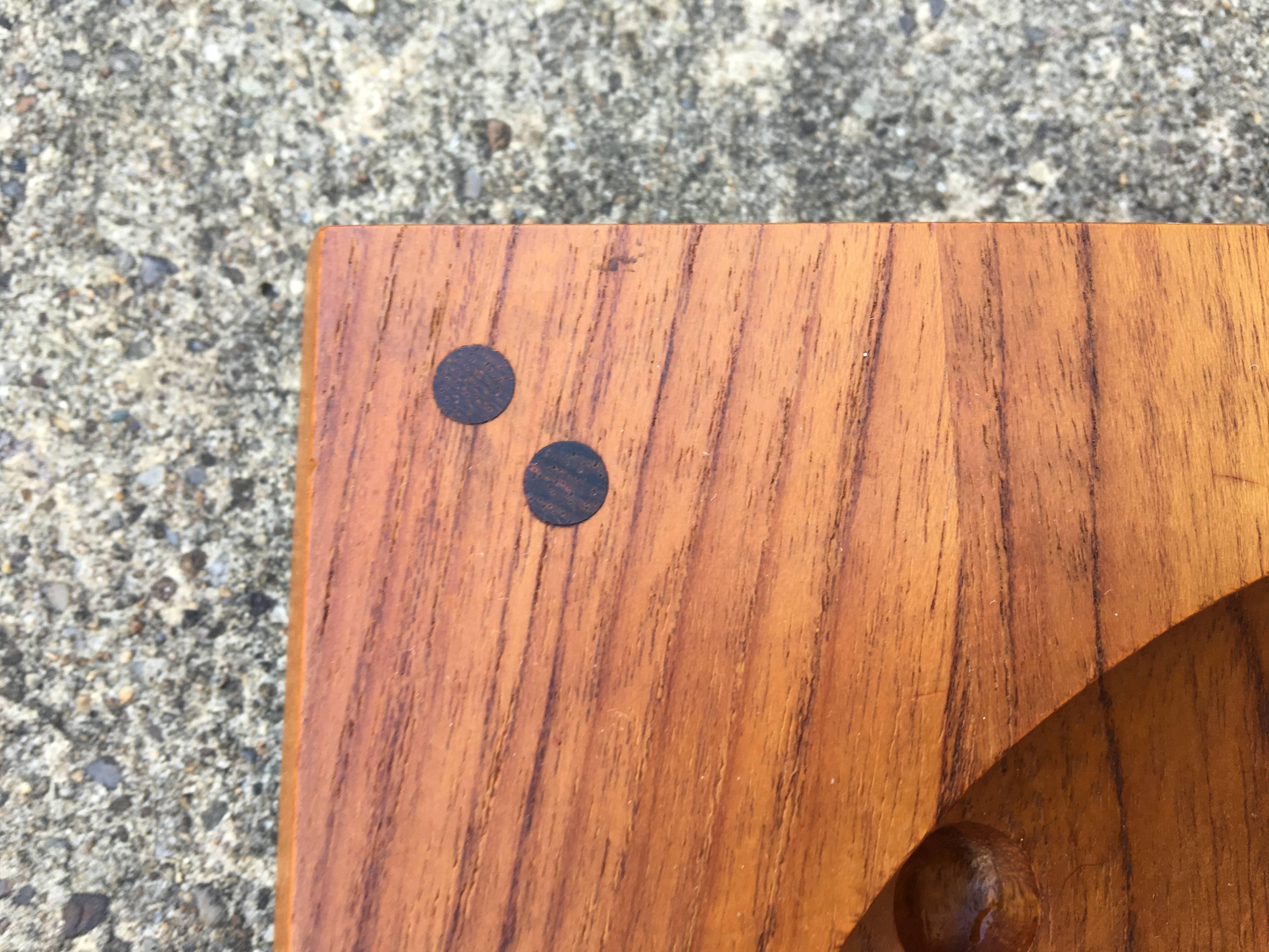 Mid-Century Modern Teak Roll-Ette Game by Piet Hein for Skjøde of Skern