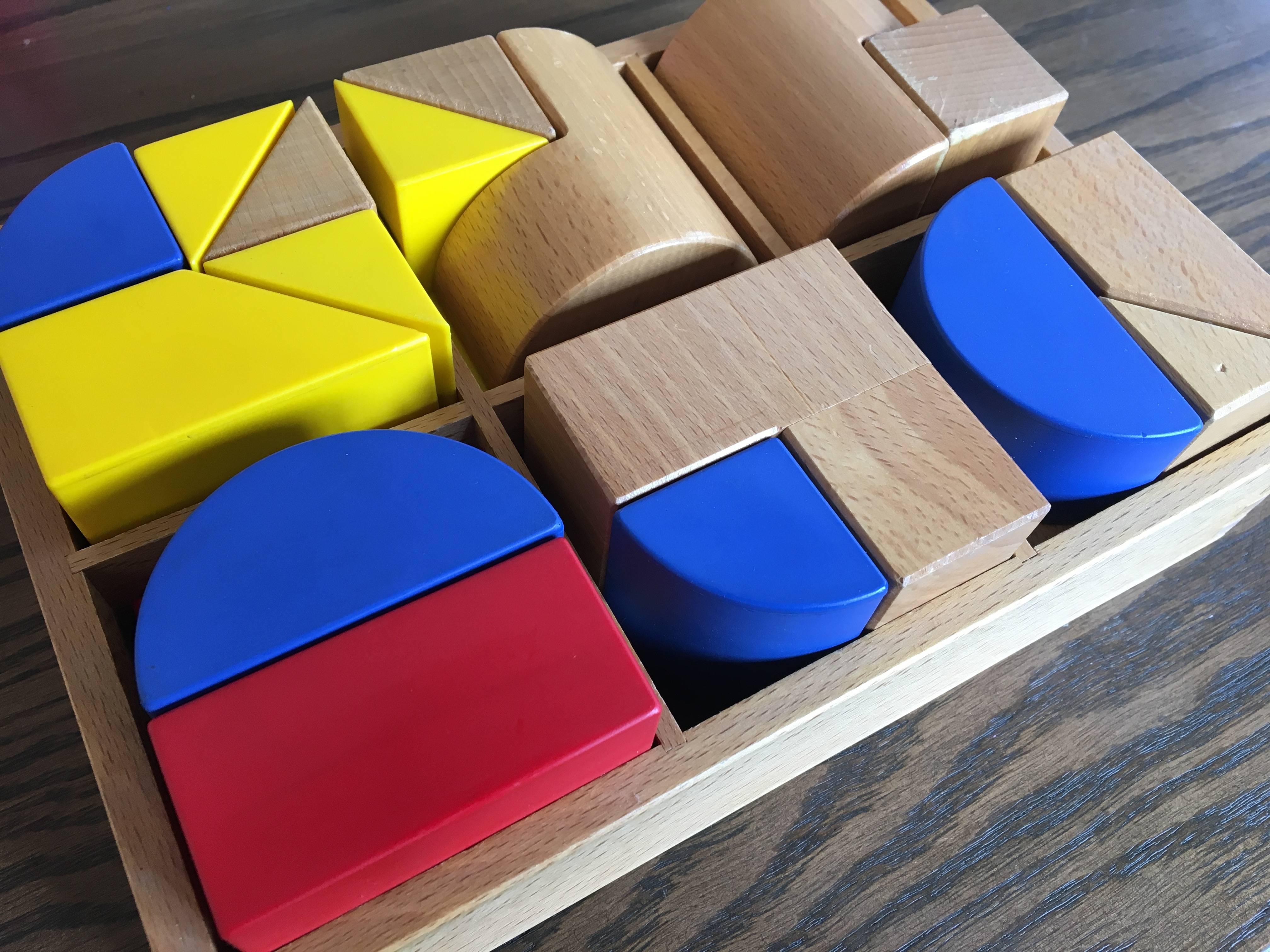 Wood Educube by French Designer Jean-Pierre Moussaud Canetti