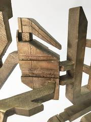 Tripod Bronze Sculpture by Artist Michael Walsh