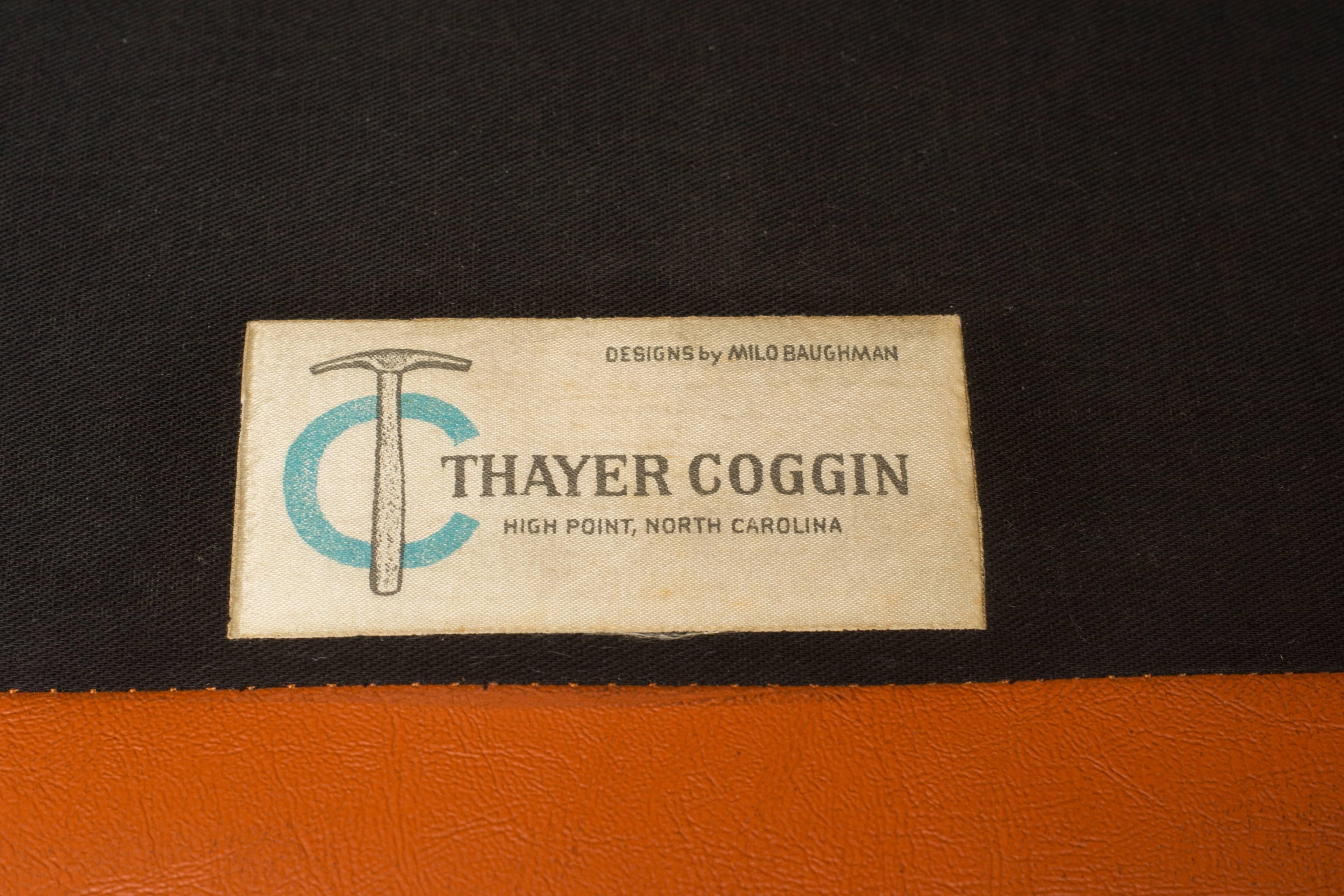 Milo Baughman Lounge Chair for Thayer Coggin For Sale 1