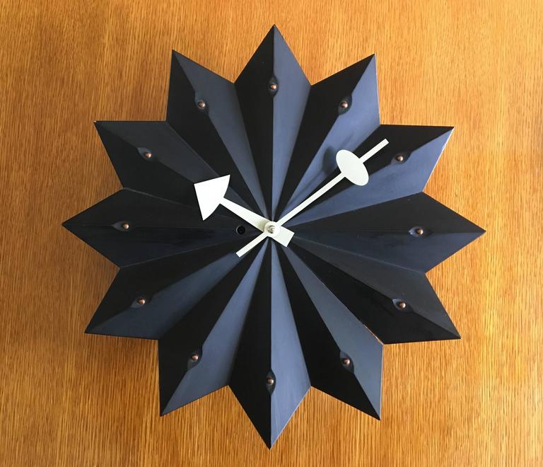 Nelson Fan Clock for Howard Miller at 1stDibs