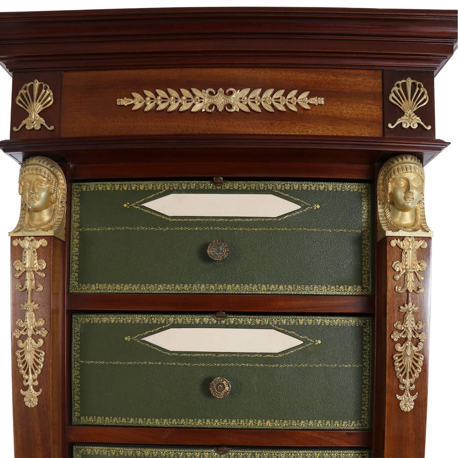 19th Century French Empire Cartonnier In Excellent Condition In Vienna, AT