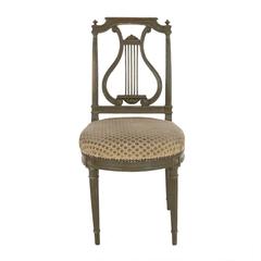 French 18th Century Baroque Lyra Chairs