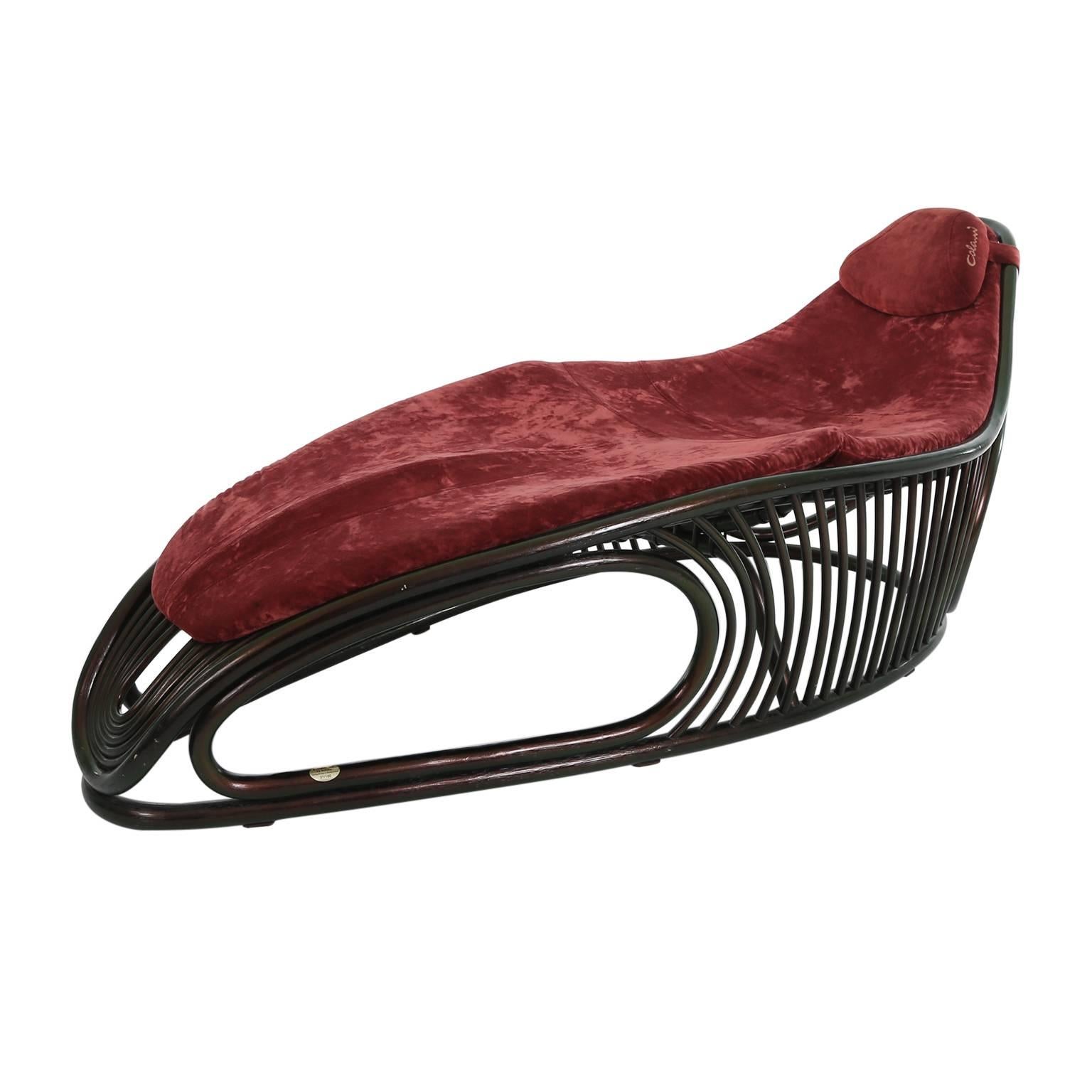 Chaise Longue or Daybed "Divan" Designed by Luigi Colani, 1990 For Sale