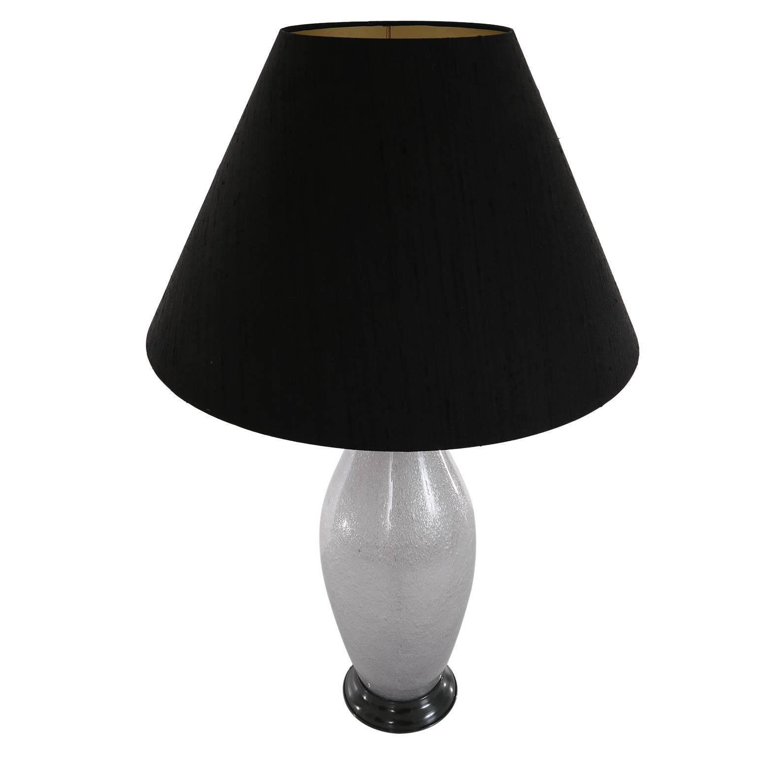 Midcentury Murano Lass Table Lamp In Good Condition In Vienna, AT