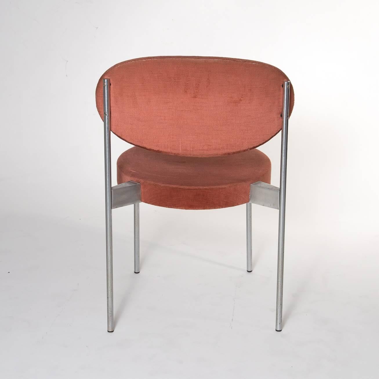 Mid-Century Modern Set of 12 Verner Panton Mid-century Dining Chairs 430 for Thonet Designed, 1967