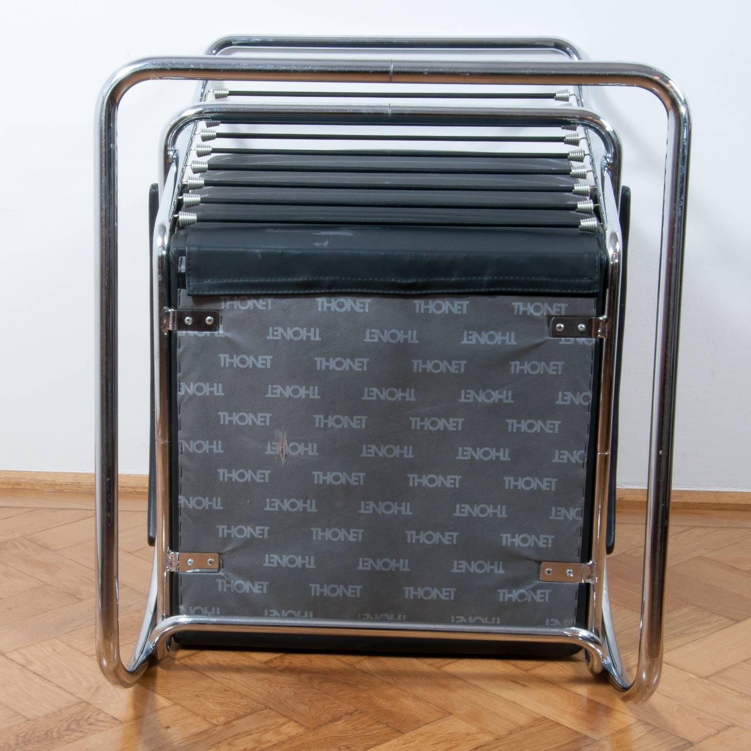 German Thonet K147 Cantilever Lounge Chair Bauhaus Classic Designed, Anton Lorenz, 1930 For Sale