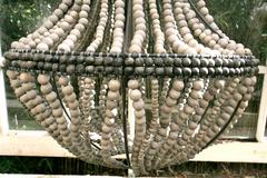 Clay Beaded "Sash" Chandelier