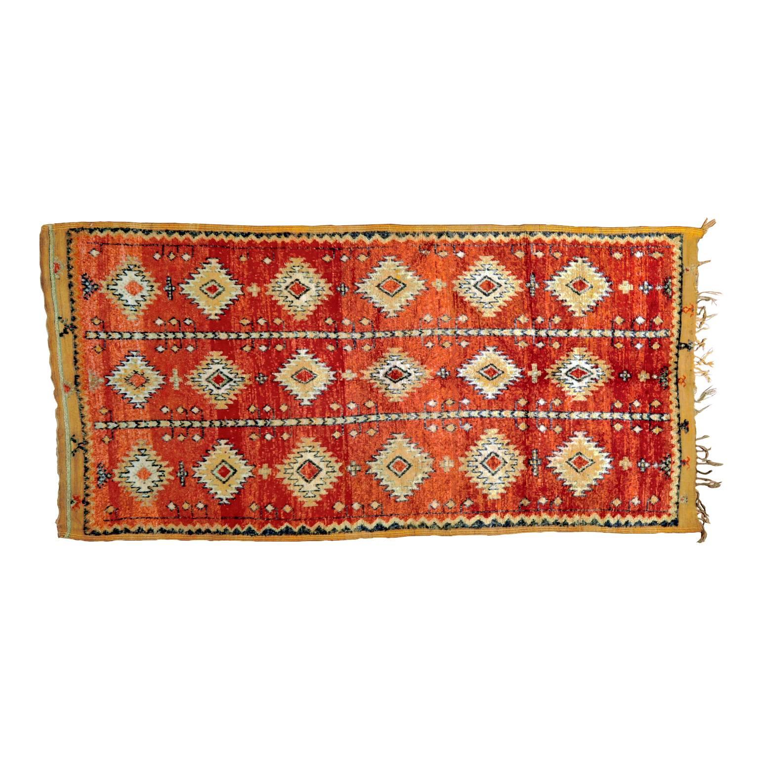 Tribal Design Moroccan Runner